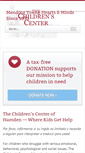 Mobile Screenshot of childrenscenterhamden.org